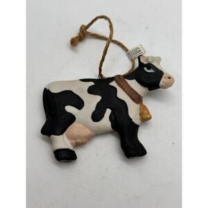 Midwest‎ Importers Cow Ornament Farm Country Rustic Cow Hanging Decor